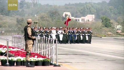 Chinese Contingent At Pakistan Military Parade