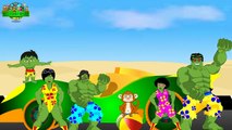 Hulk Vs Skeleton Finger Family | Epic Battles Nursery Rhymes For Kids Songs