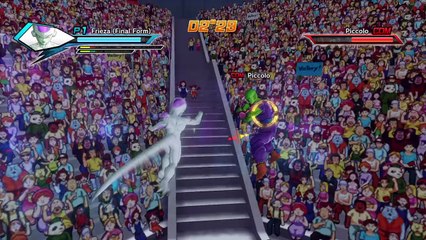 DRAGON BALL XENOVERSE frieza vs universe 7 parte 1/4