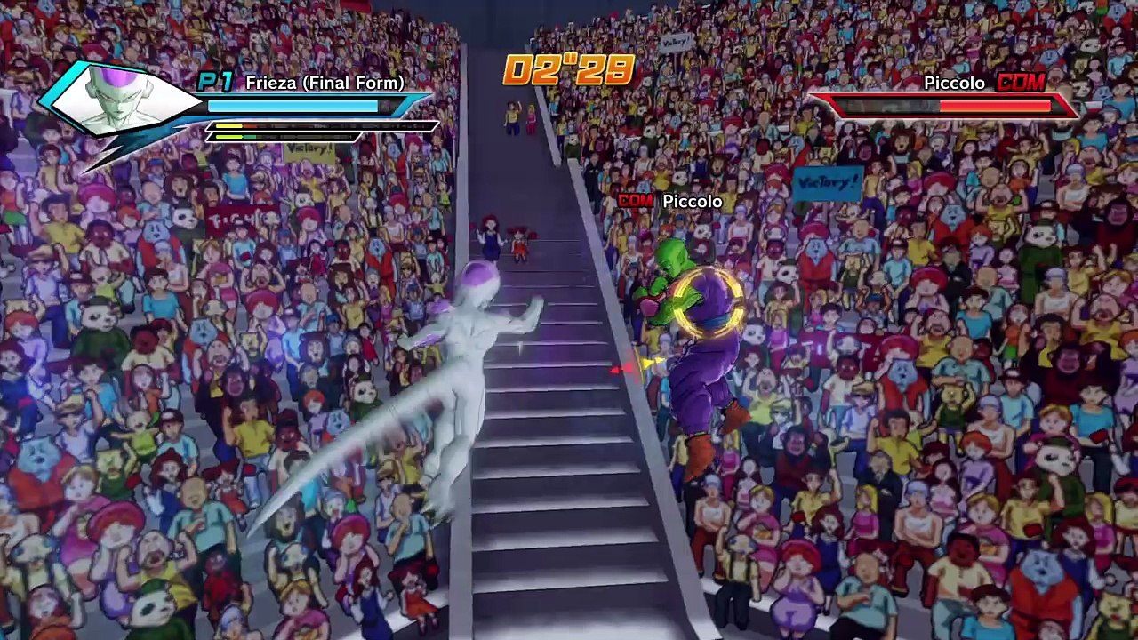 DRAGON BALL XENOVERSE frieza vs universe 7 parte 1/4