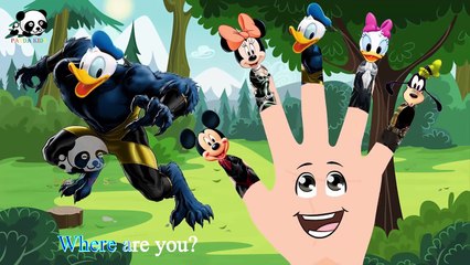 #Mickey Mouse #Hulk #Donald Duck #Finger Family Songs #Nursery Rhymes Lyric & More Panda