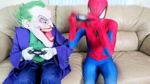 Spiderman vs Joker vs Minion! w_ Batman, Pink Spidergirl Crazy Gymnastics - Fun Superheroes  -)-2m1XWFAGt