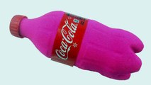 DIY Colors Kinetic Sand Videos Coca Cola Bottle Shape Coke ToyBoxMagic-Cbn