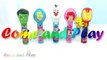 Lollipop Pop Up Surprise Toy Hulk Disney Princess Olaf Iron Man Play Doh Ice Cream Surprise Eggs-9ggWi