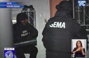 Más de 10 inmuebles allanados en Quito para desarticular una red de presuntos narcotraficantes