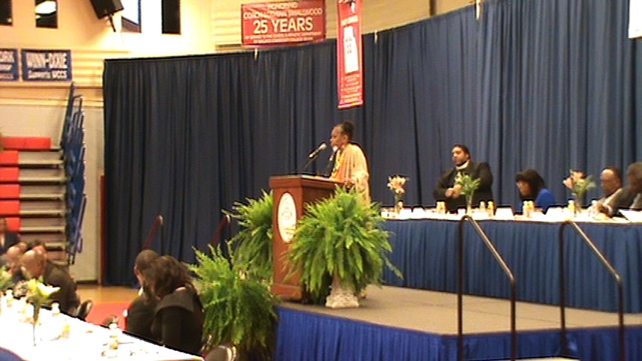 Faya Rose Sanders At Unity Breakfast 2017