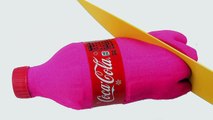 DIY Colors Kinetic Sand Videos Coca Cola Bottle Shape Coke ToyBoxMagic-CbnIYk6T0