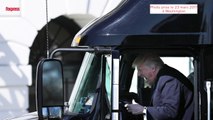 Quand Donald Trump s'amuse dans un camion