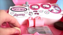 Hello Kitty Mini Kitchen Mini Cuisine Cooking Baking Playset with Hello Kitty Plush with C