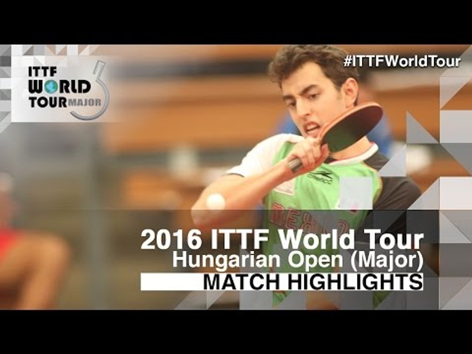 Hungarian Open 2016 Highlights: MADRID Marcos vs GOLOVANOV Stanislav (Qual)