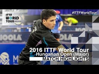 Hungarian Open 2016 Highlights: OLAH Benedek vs OUAICHE Stephane (R64)