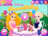 Disney Princess Tea Party - Elsa and Rapunzel Dress Up Games for Kids