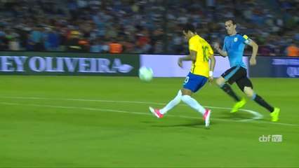 Neymar fala sobre golaço pela Seleção e 'assistência' de Miranda