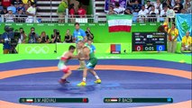 Russia's Vlasov claims gold in Men's Greco-Roman Wrestling