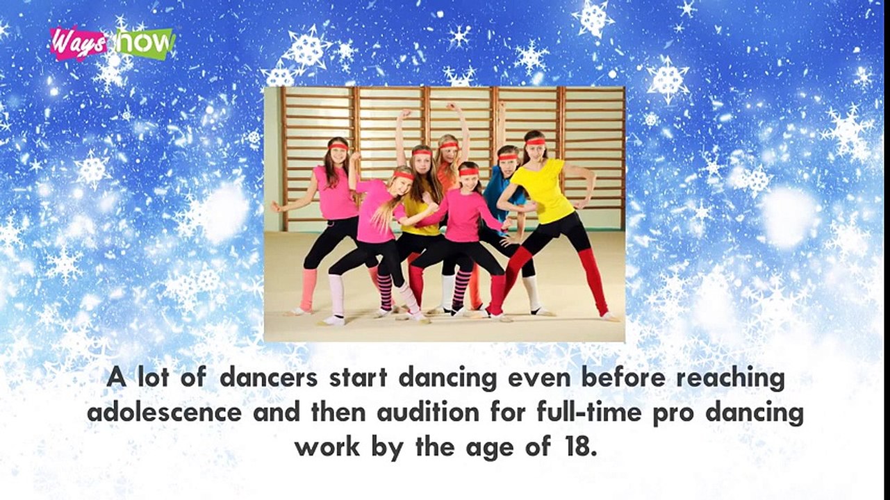 How to Be a Professional Dancer