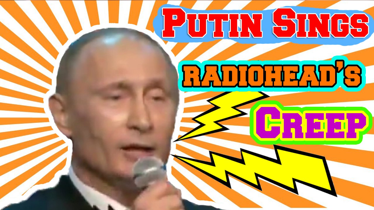 Vladimir Putin Singing Radiohead's Creep in St. Petersburg for a Children's Benefit Concert