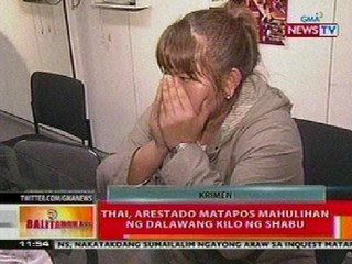 BT: Thai, arestado nang mahulihan ng 2 kilo ng shabu
