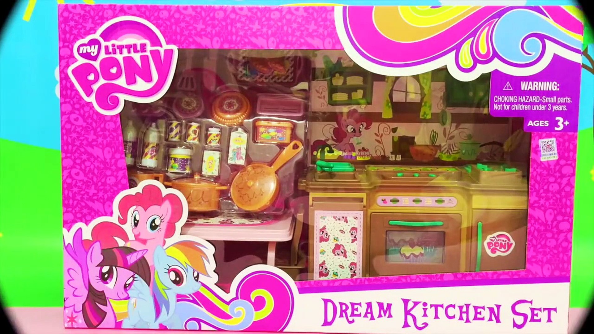 MLP Pinkie Pie's Dream Kitchen cooking and baking toys-iWue