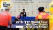 2016 Qatar Open Highlights: Ma Long/Xu Xin vs Koki Niwa/Maharu Yoshimura (R1)