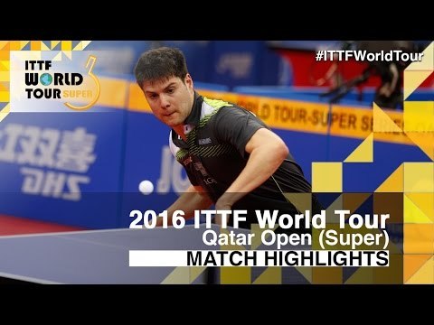 2016 Qatar Open Highlights: Dimitrij Ovtcharov vs Jakub Dyjas (R16)