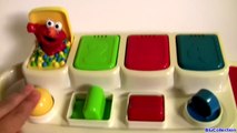 Learn Numbers Colors with Sesame Street Talking Pop Up Pals Elmo Cookie Monster Toy Surprise Eggs-clGHy3BA