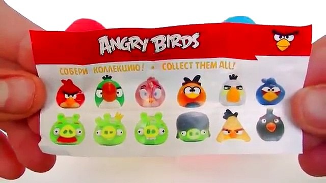 Play Doh Peppa Pig Surprise Eggs Kinder Surprise Eggs Angry Birds Surprise Eggs