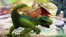 Toy Dinosaurs 4-Pack   Dinosaur Jigsaw Puzzle with Prehistoric Landscape by Schleich-Po
