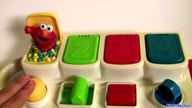 Learn Numbers Colors with Sesame Street Talking Pop Up Pals Elmo Cookie Monster Toy Surprise Eggs-clGHy3