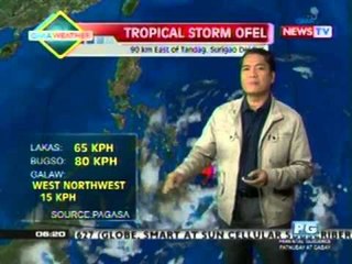 KB: Weather update as of 6:20 a.m. (October 24, 2012)
