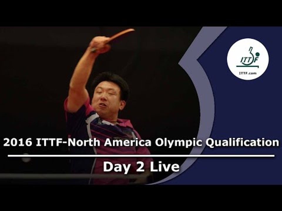 2016 ITTF-North America Olympic Qualification Tournament Day 2