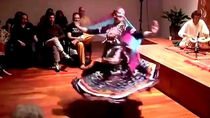 Afghan Girl Dance of Class With Rabab