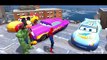 ★ Hulk Smash Cars ★ Spiderman ★ Lightning McQueen Colors Disney Cars Smash Party + Nursery