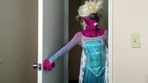 Spiderman vs Frozen Elsa - Nerdy Spiderman Meets Nerdy Elsa! w_ Joker & Batman - Funny Superheroes-iSW5