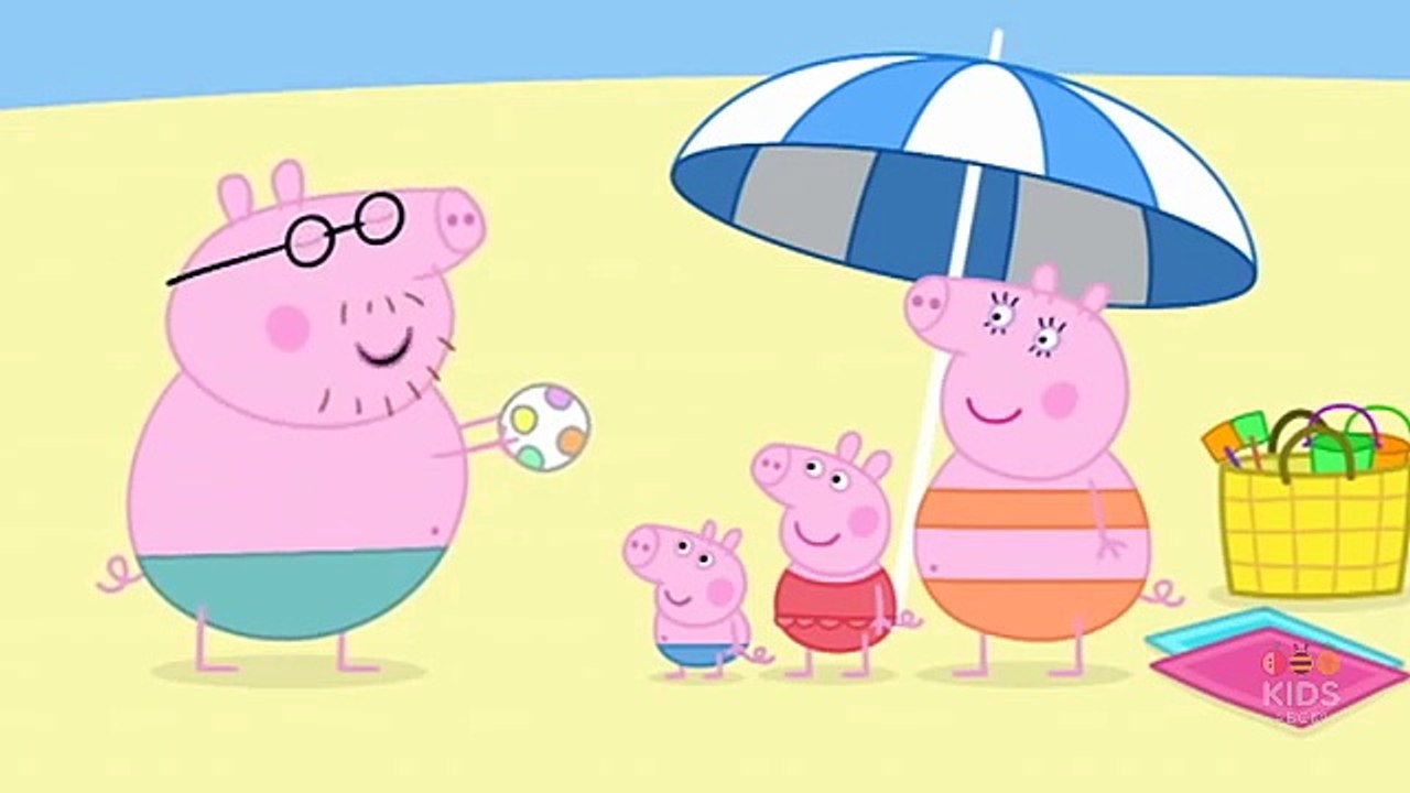 Peppa Pig - At the Beach (full episode)
