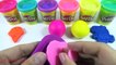 Ls with Play Doh !! Play Doh Ice Cream Popsicle Peppa Pig Elephant Molds
