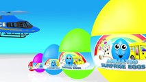 Surprise Eggs Smallest to Biggest! 3D Animated Surprise Eggs for Learning Colors & Sizes!
