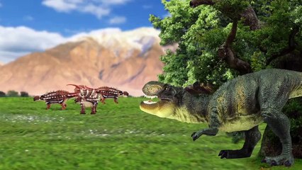 [Ko] #33 배고픈 티라노의 사냥 (Hungry T-Rex's hunting) kids education, Collecta figure [cocostoy]-MB