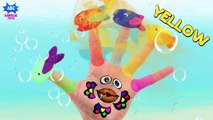 Learn Colors for Children Smash Ducks Finger Family Song _ Animal Finger Family Nursery Rhymes