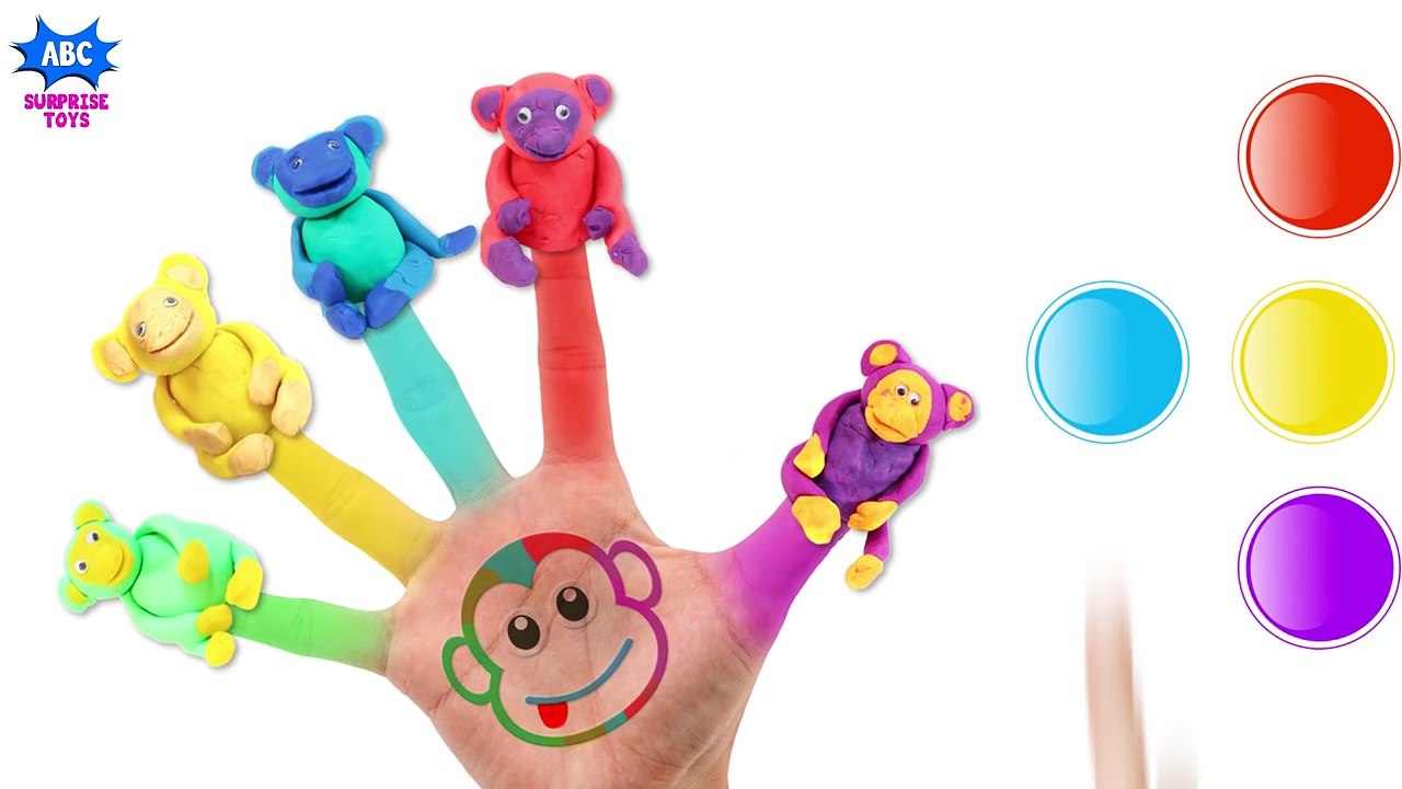 Learn Colors for Children Smash Frog Finger Family Song _ Animal Finger Family Nursery Rhymes