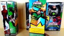 Titan hero series collection | Spiderman vs Rhino, Black Panther action figure,Doc Ock toy
