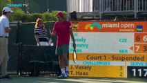 Un iguane s’invite sur les courts du Masters 1000 de Miami