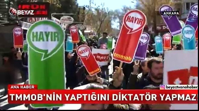 Mimarlar Odası'ndan üyelerine 'hayır' baskısı