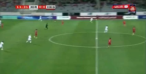 Yaseen Al Bakhit Goal HD - Jordan 1-0 Hong Kong 23.03.2017