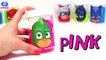 Learn Colors w_ PJ Masks Slime Surprises - Gooey Rainbow Clay Slime Surprises w_ Paw Patrol Surprise