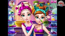 ᴴᴰ ♥♥♥ Disney Frozen Games - Frozen Elsa And Anna College Real Makeover - Baby videos games for kids