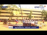 Australian basketball players performs in Chennai school - Oneindia  Tamil