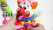 Play Doh Clown Playset Playdough Funny Clown Plastilina Plasticine Hasbro Toys