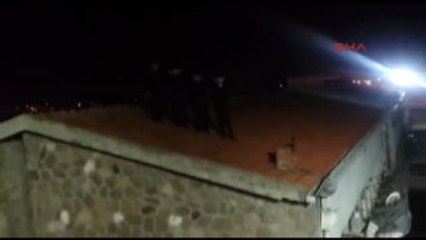 Izmir Buca Cezaevi'nde Film Gibi Firar Girişimi Çatıda Bitti