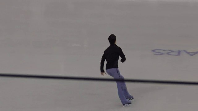 4CC 2017 SP 6'practice　Yuzuru Hanyu