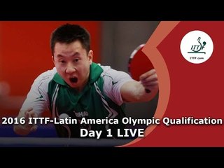 2016 ITTF-Latin America Qualification Tournament - Qualification Matches Day 1